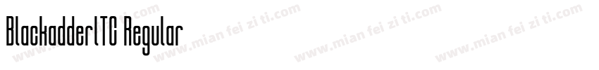 BlackadderlTC Regular字体转换
